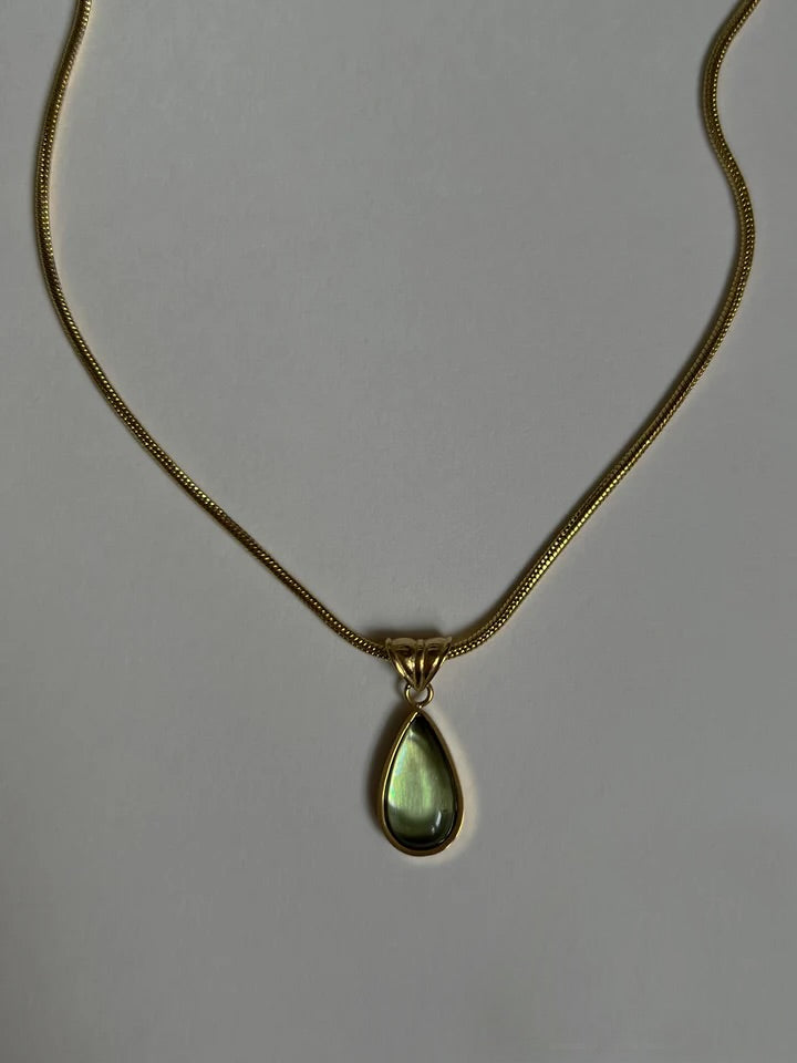 Collier goutte d'eau Athena