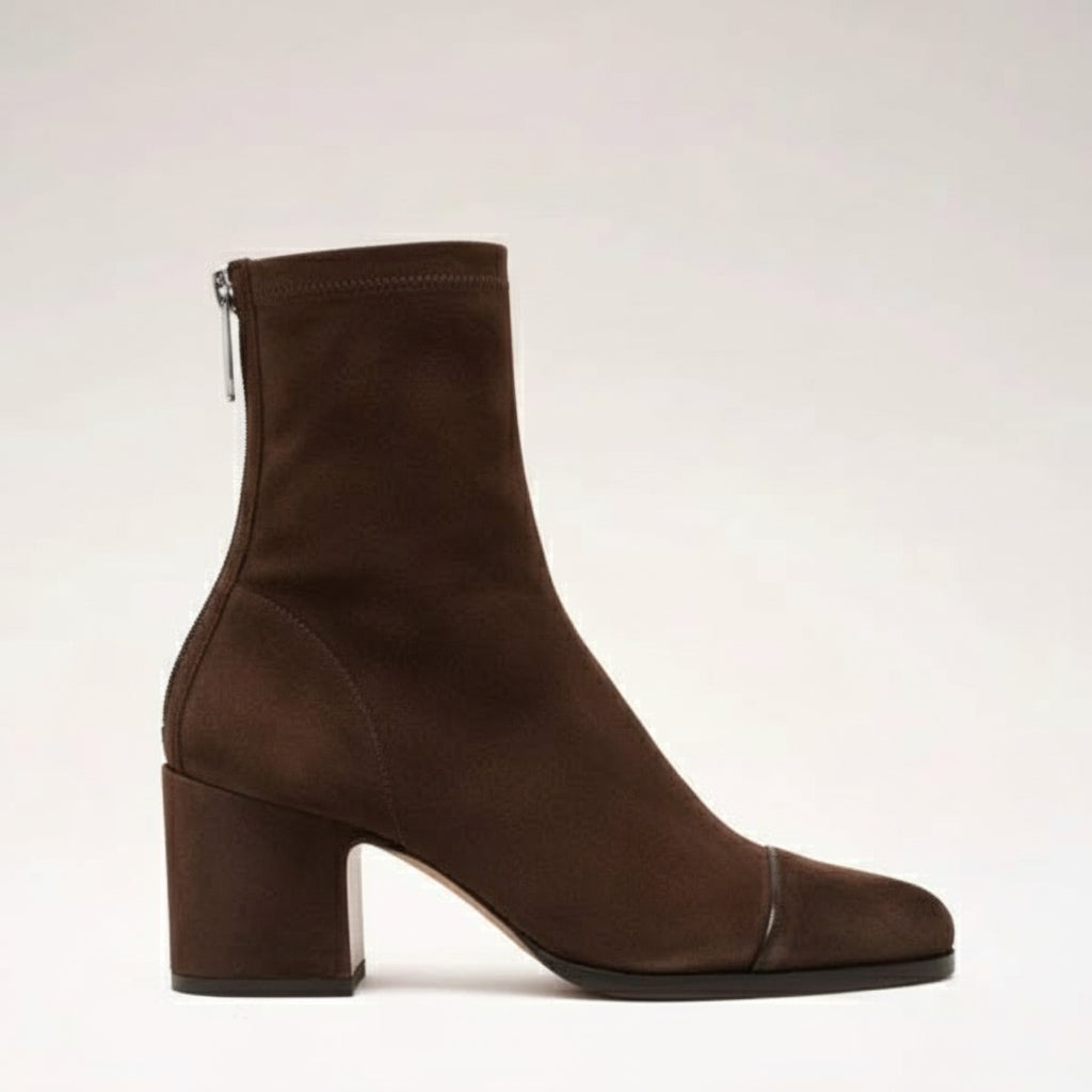 Élise | Bottines en Suédine Élégantes