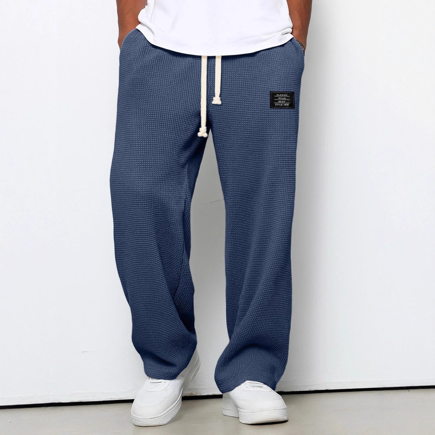 Samuel | Pantalon large à taille ajustable