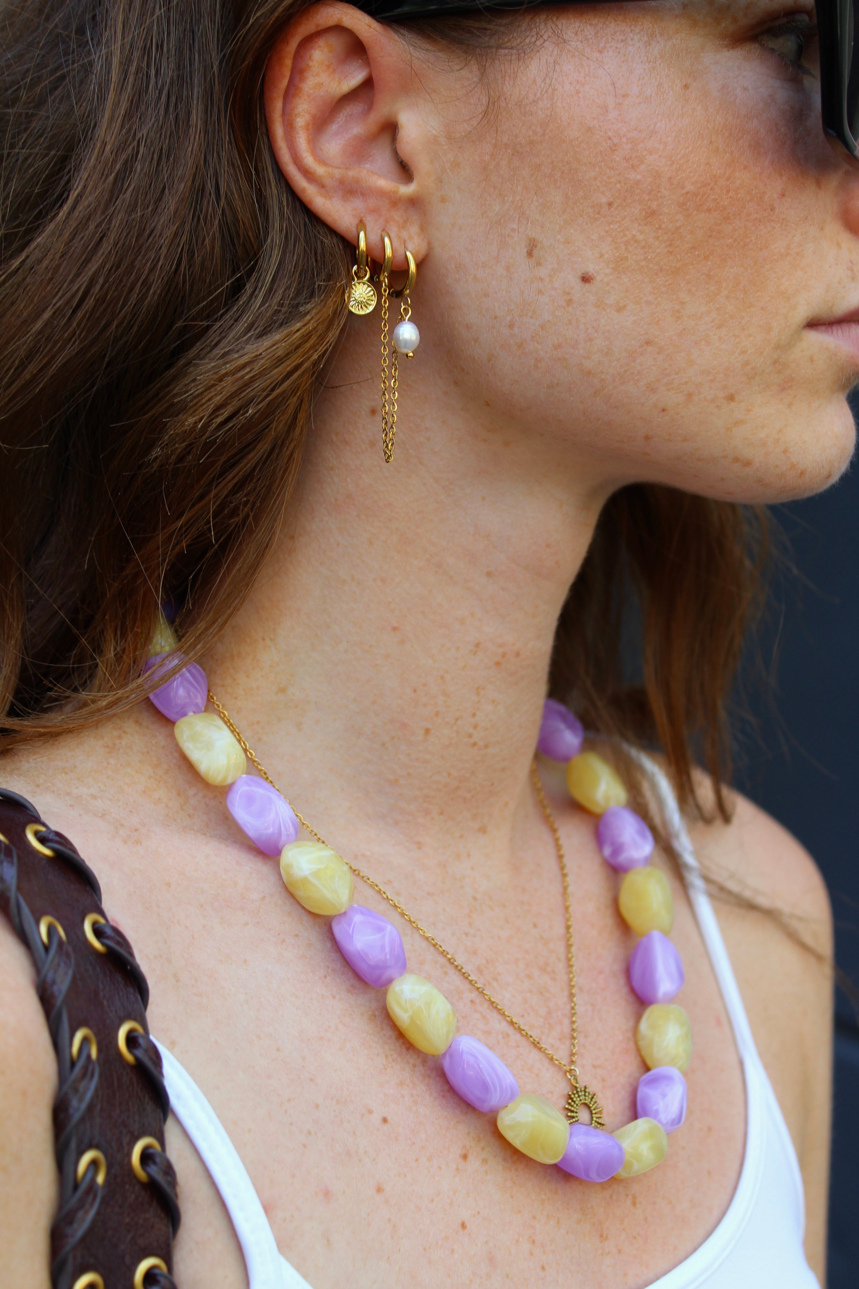 Voici le soleil - Collier - Acier inoxydable