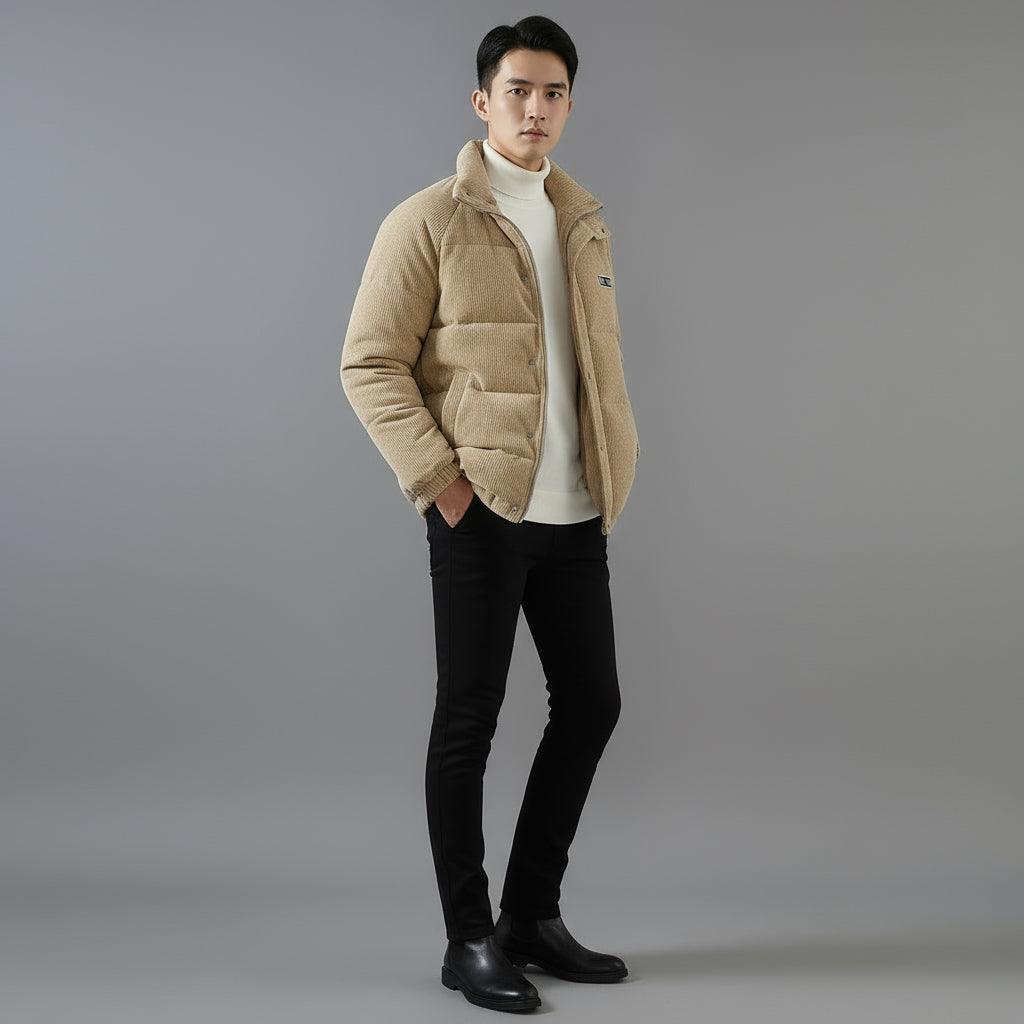 Doudoune Velours Urbain