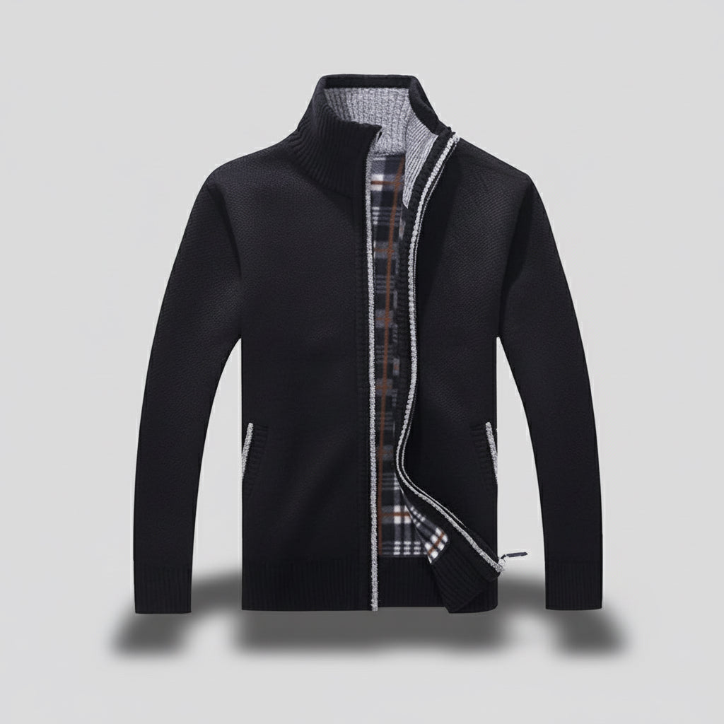 Marc | Veste Tricotée Doublée Confort Thermique