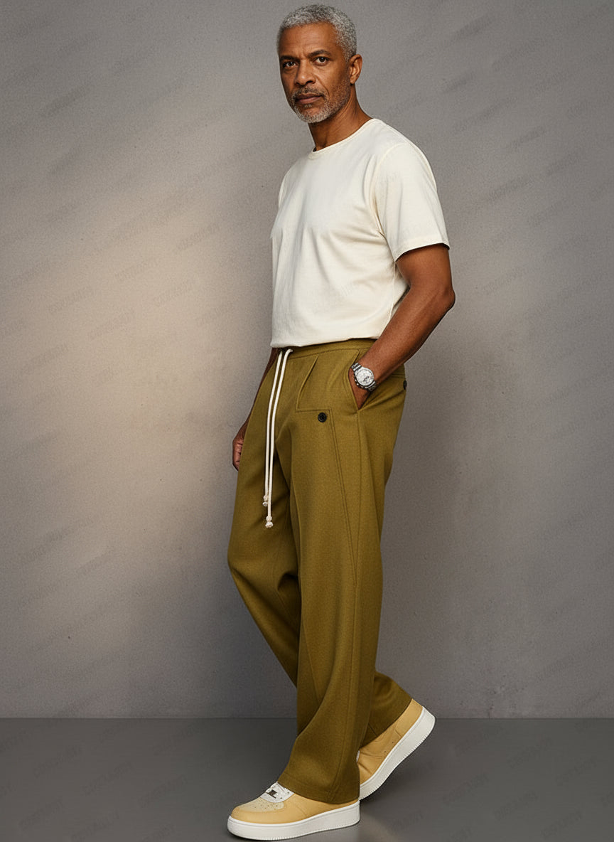 Fabien™ – Pantalon droit ample | Ultra-confort & style moderne