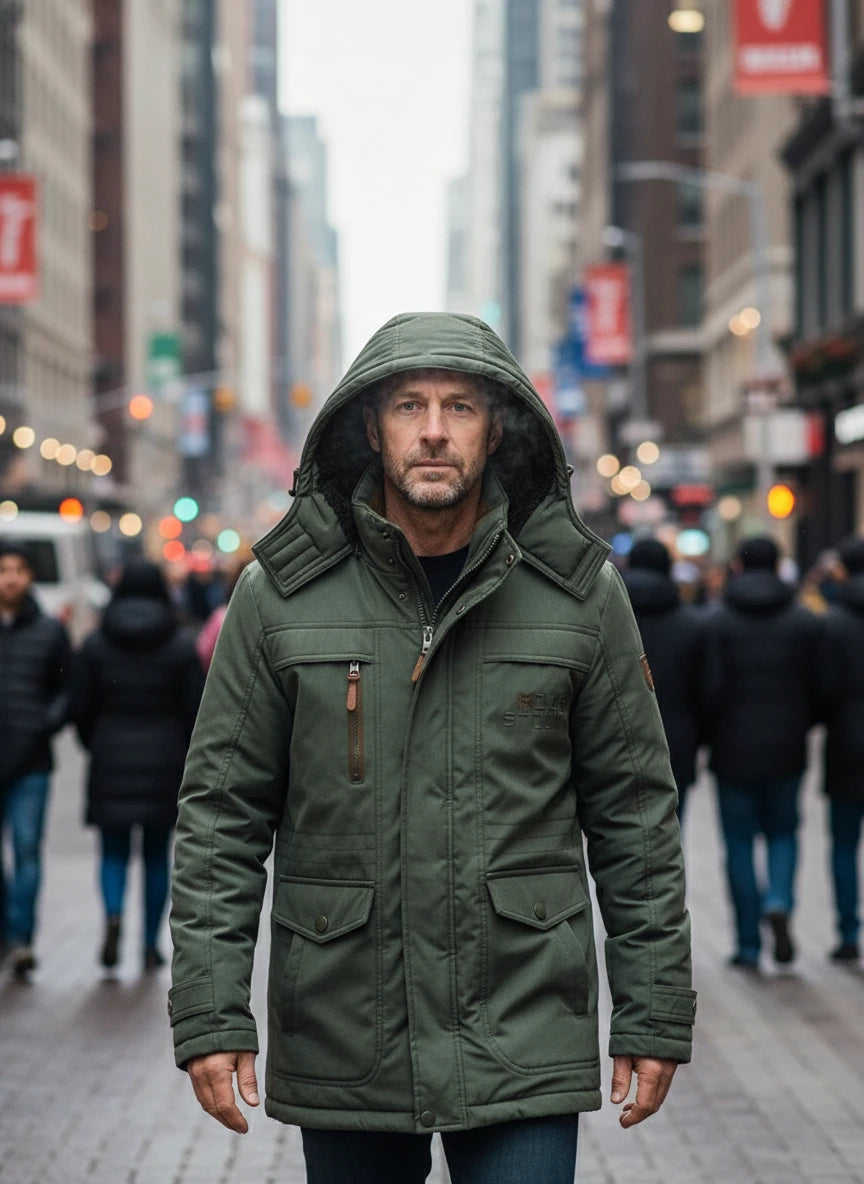 Pierre - Veste d'hiver chaude en polaire