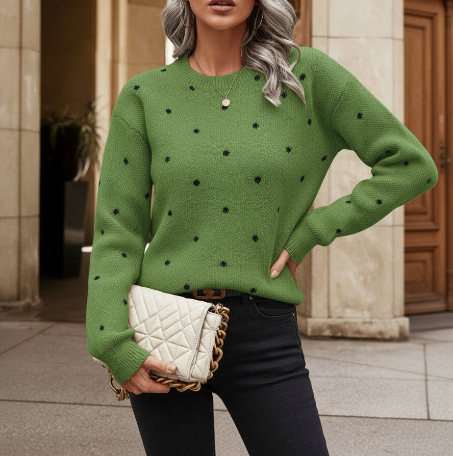 Élodie – Pull à Pois