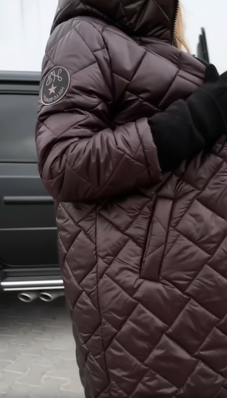 Marie | Veste matelassée élégante à capuche