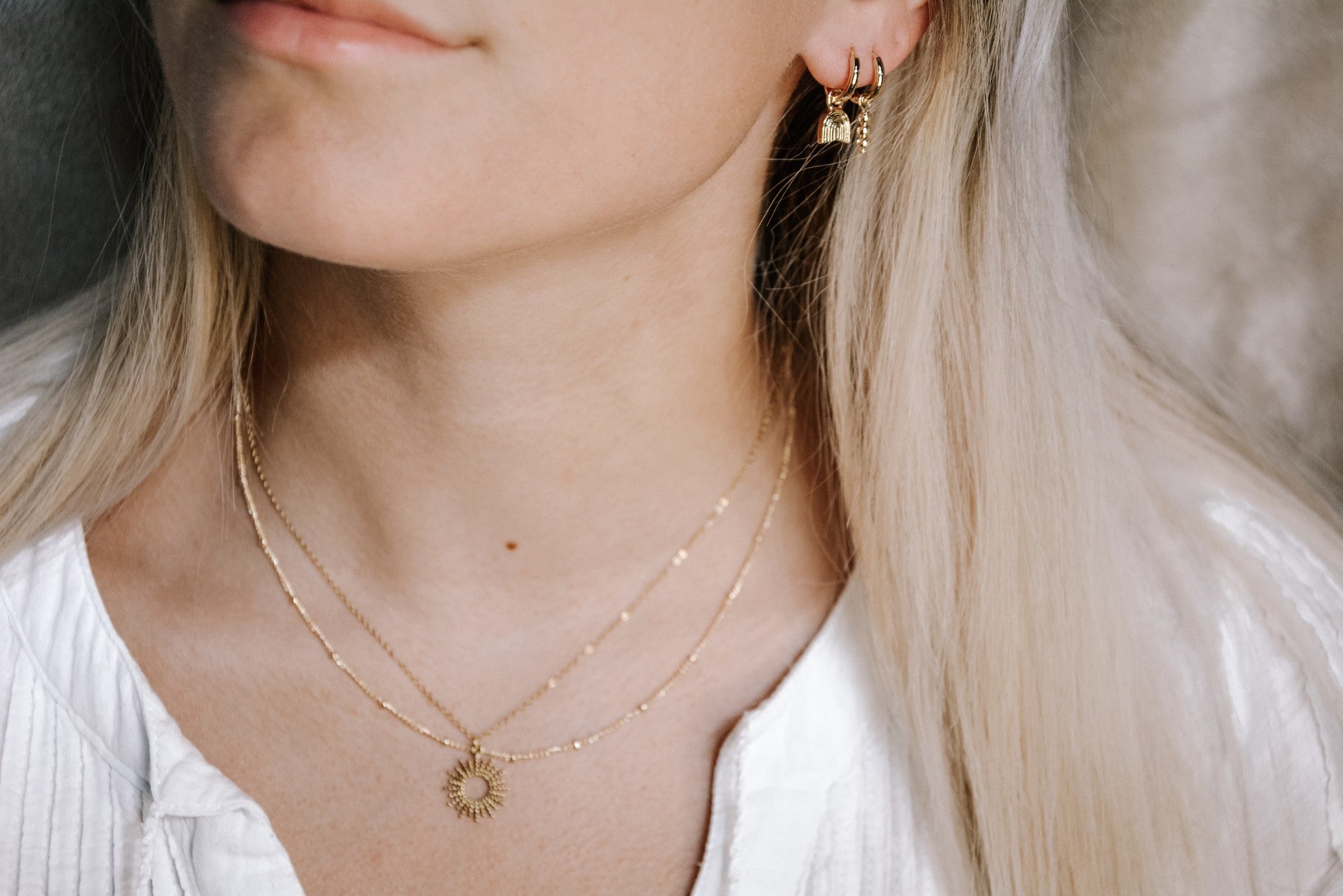 Voici le soleil - Collier - Acier inoxydable