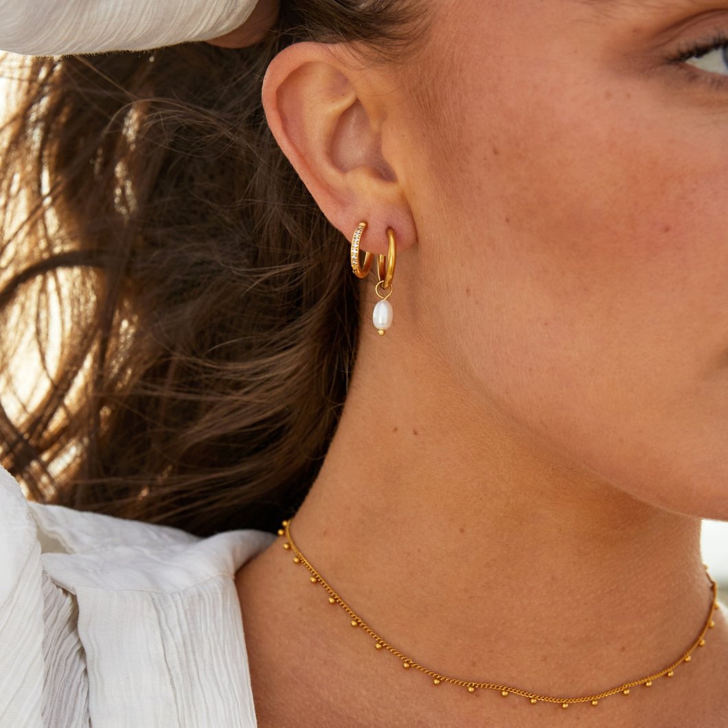 Boucles d'oreilles Infini