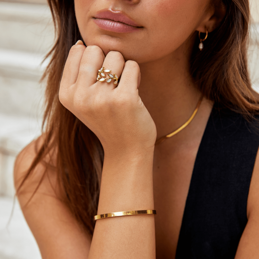 Bague Feuille d'Or