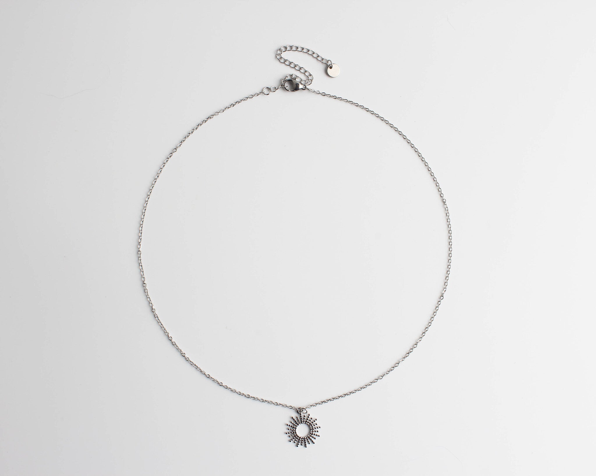 Voici le soleil - Collier - Acier inoxydable
