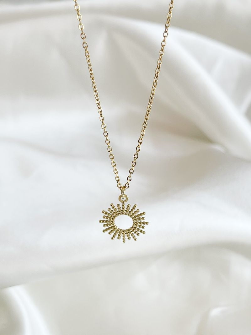 Voici le soleil - Collier - Acier inoxydable