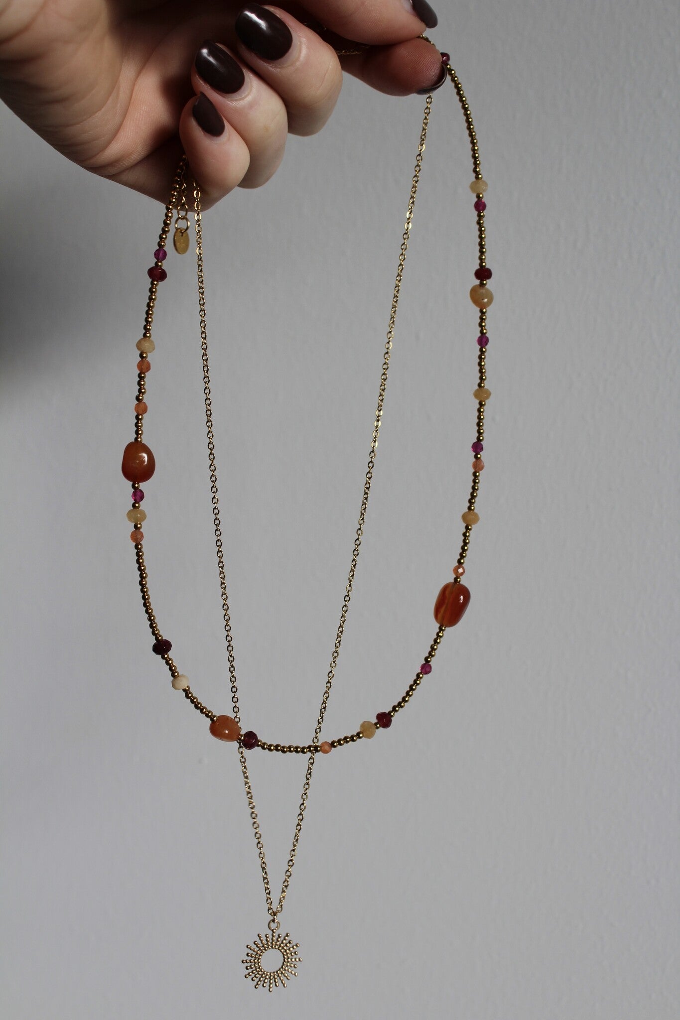 Voici le soleil - Collier - Acier inoxydable