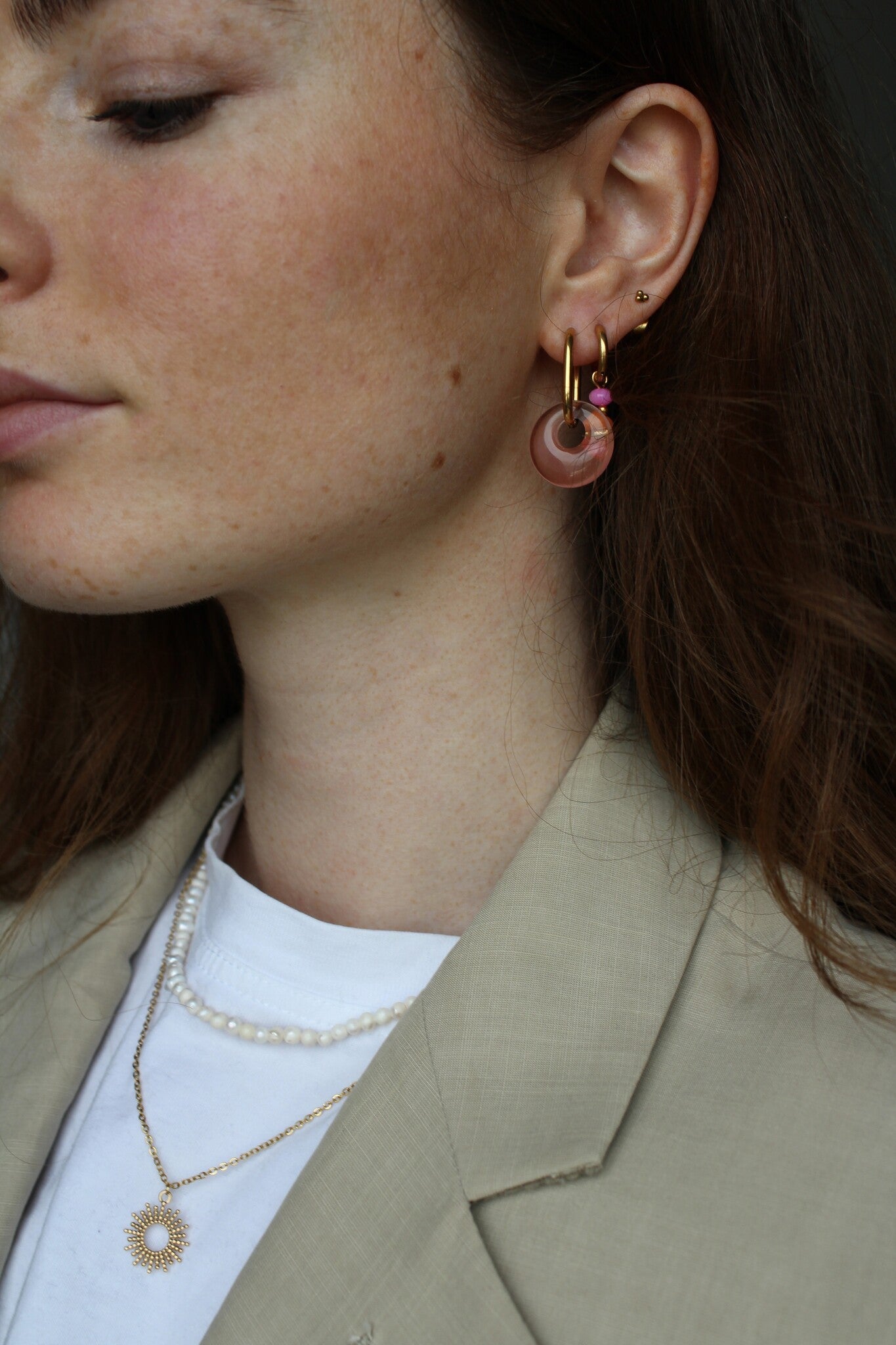 Voici le soleil - Collier - Acier inoxydable