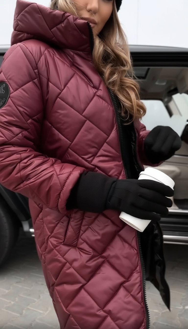 Marie | Veste matelassée élégante à capuche