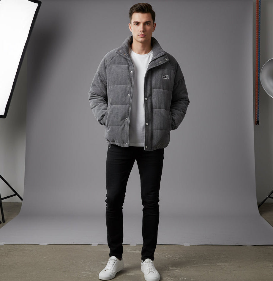 Doudoune Velours Urbain