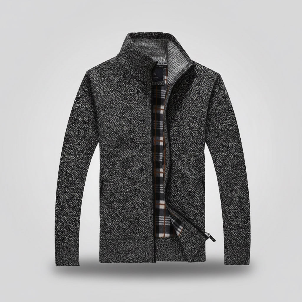 Marc | Veste Tricotée Doublée Confort Thermique