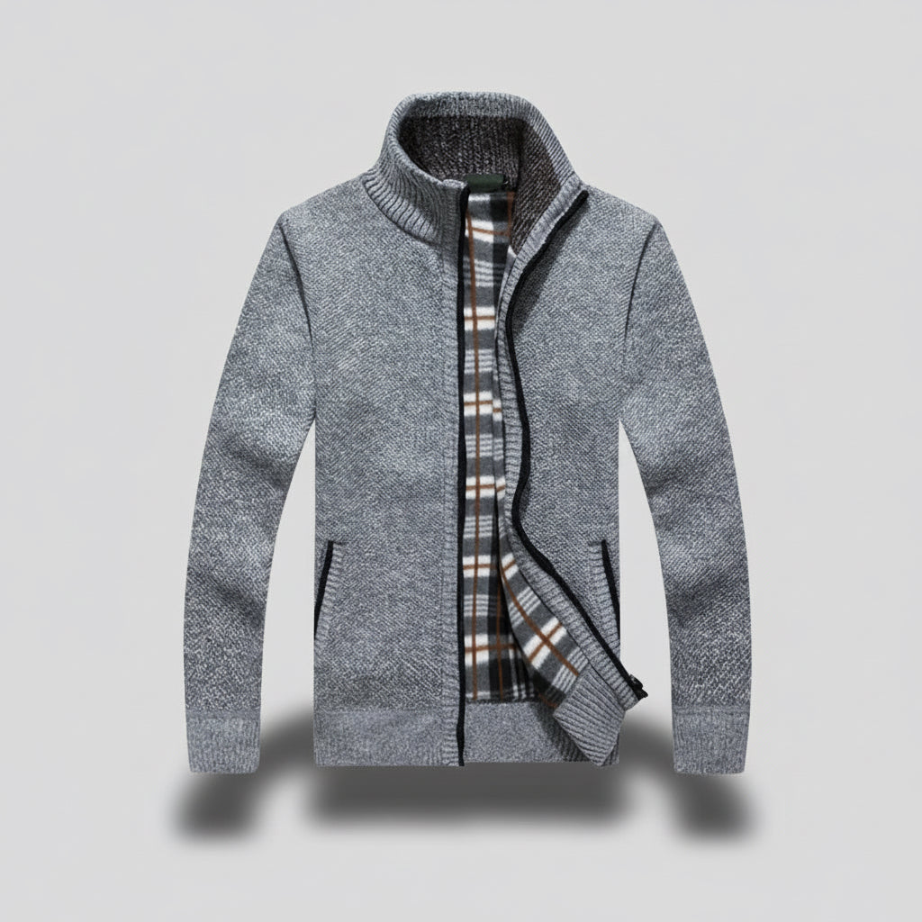 Marc | Veste Tricotée Doublée Confort Thermique