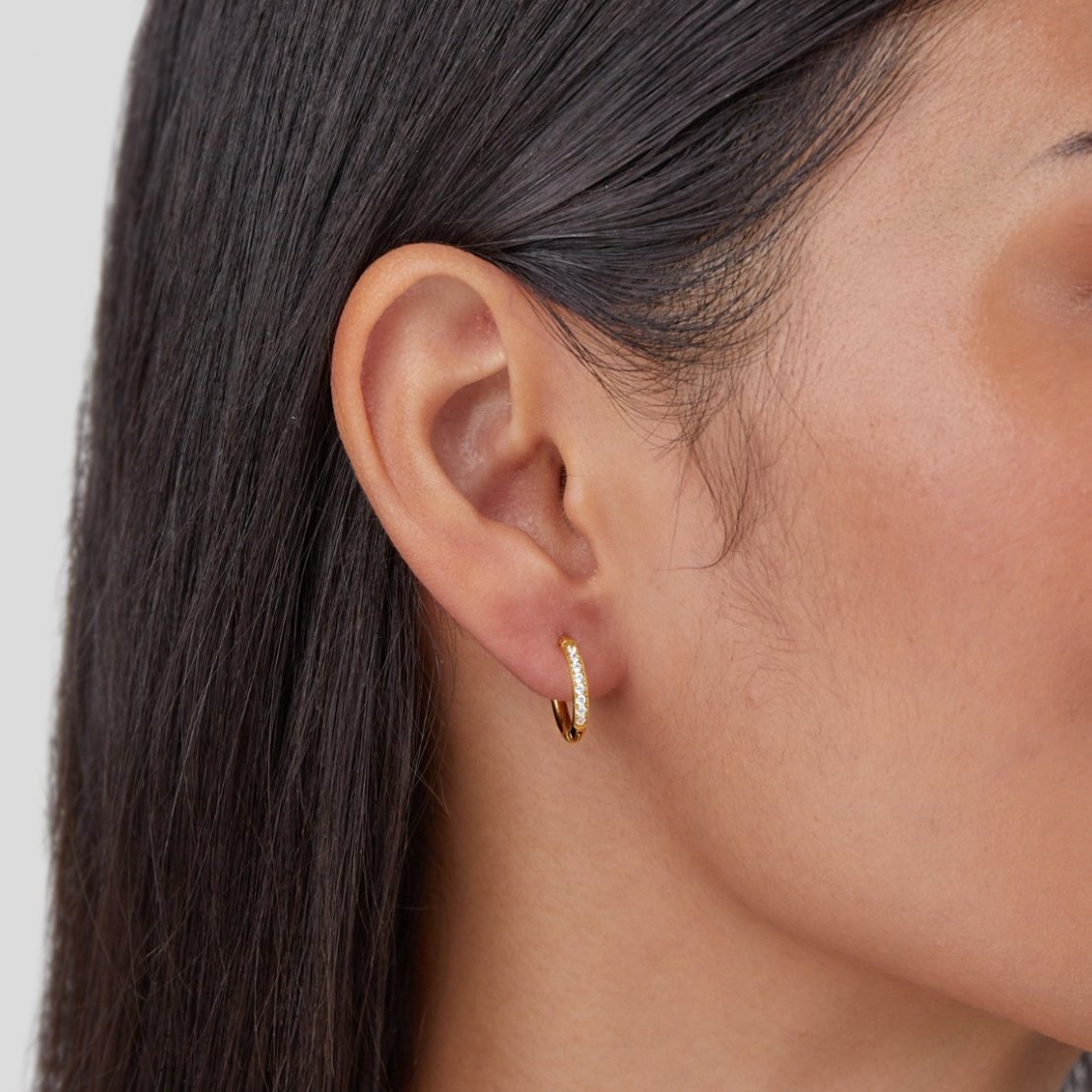 Boucles d'oreilles Infini