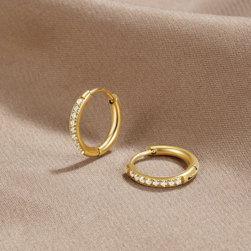 Boucles d'oreilles Infini