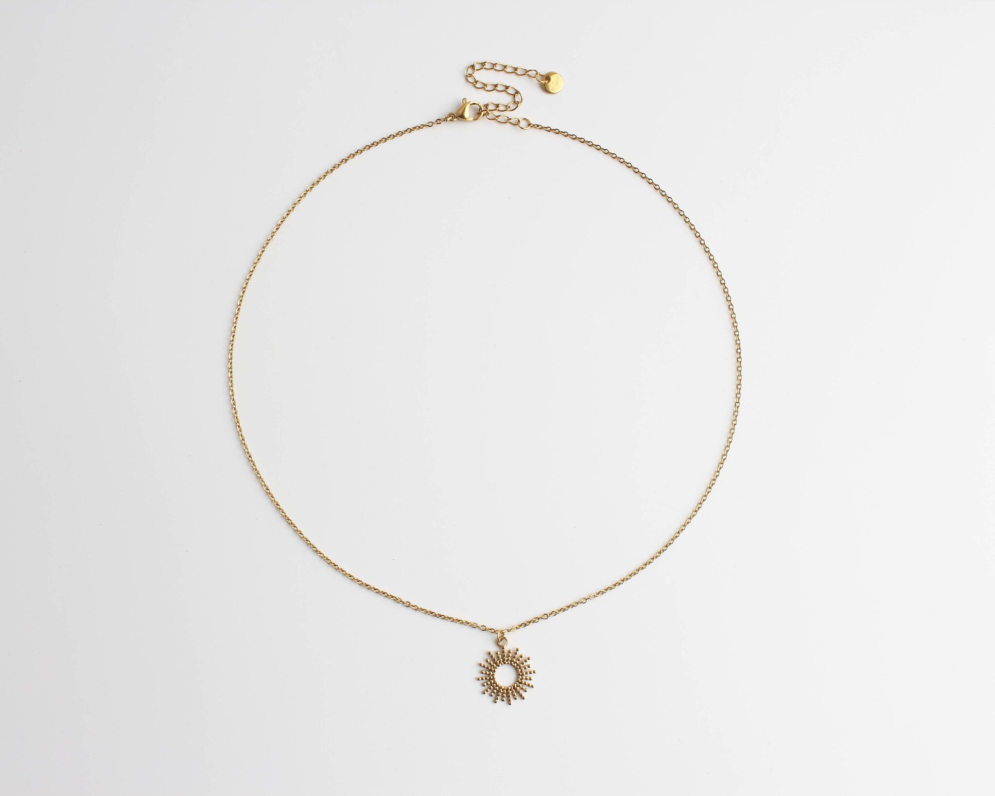 Voici le soleil - Collier - Acier inoxydable