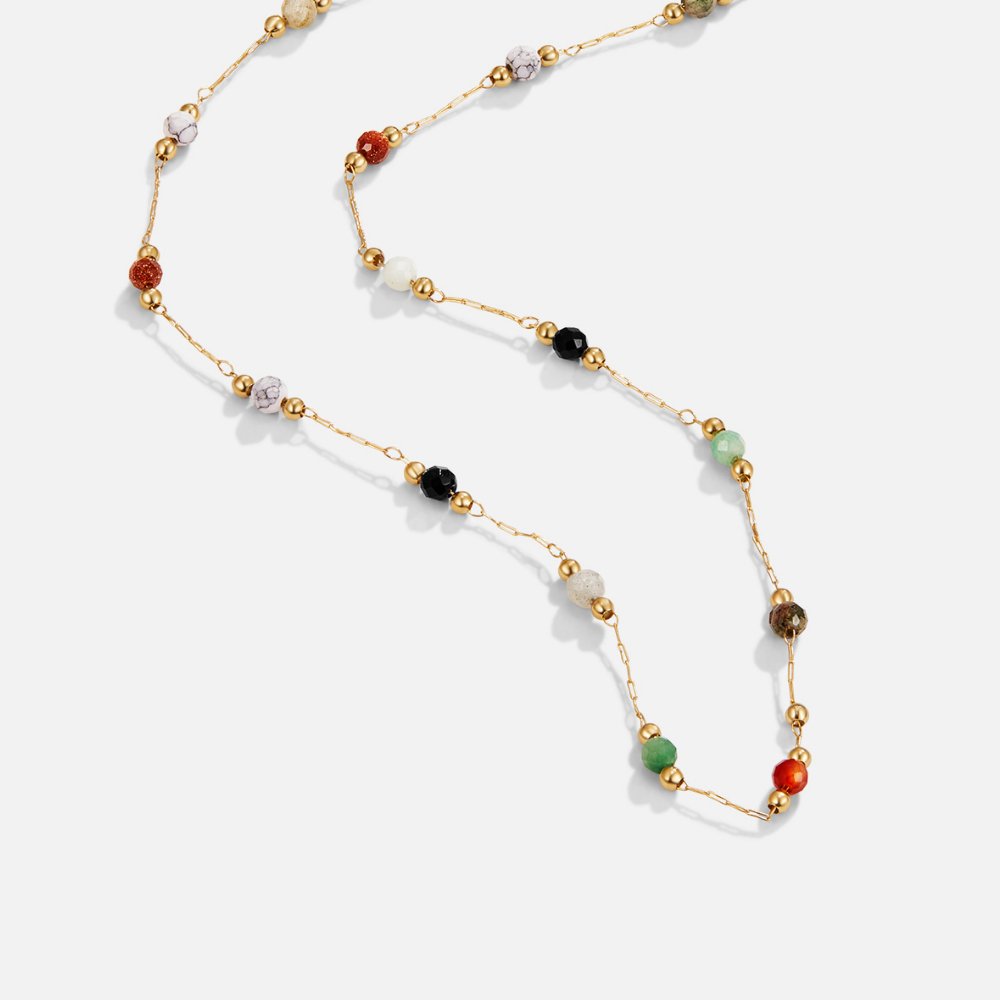 Lulu Perles pierre Collier
