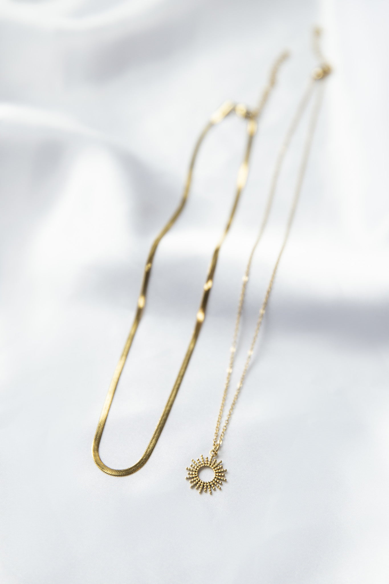 Voici le soleil - Collier - Acier inoxydable